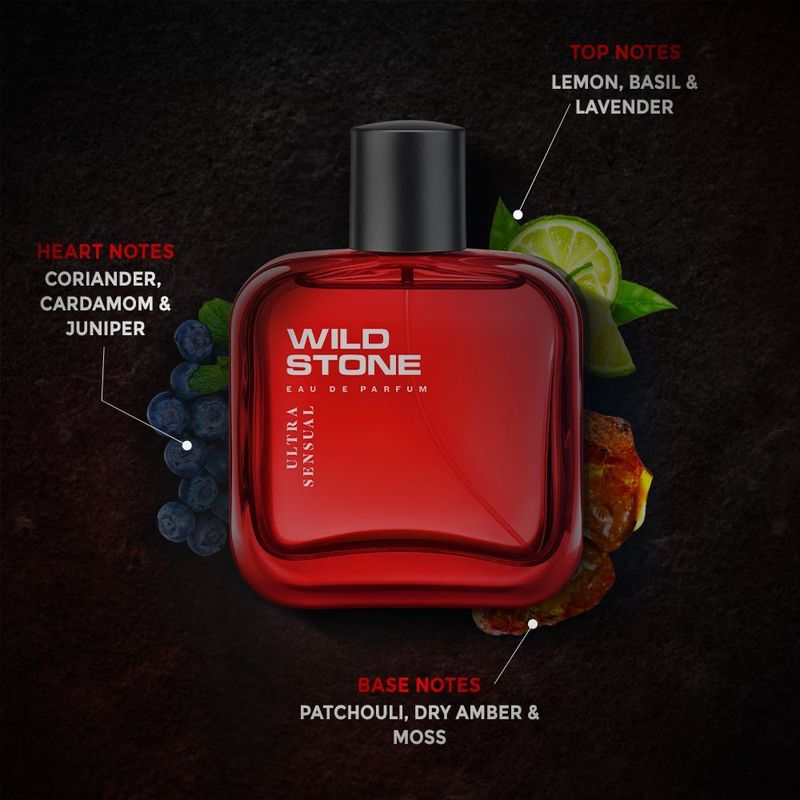 Wild Stone Ultra Sensual & Edge Eau de Parfum - 50 ml - Image 5