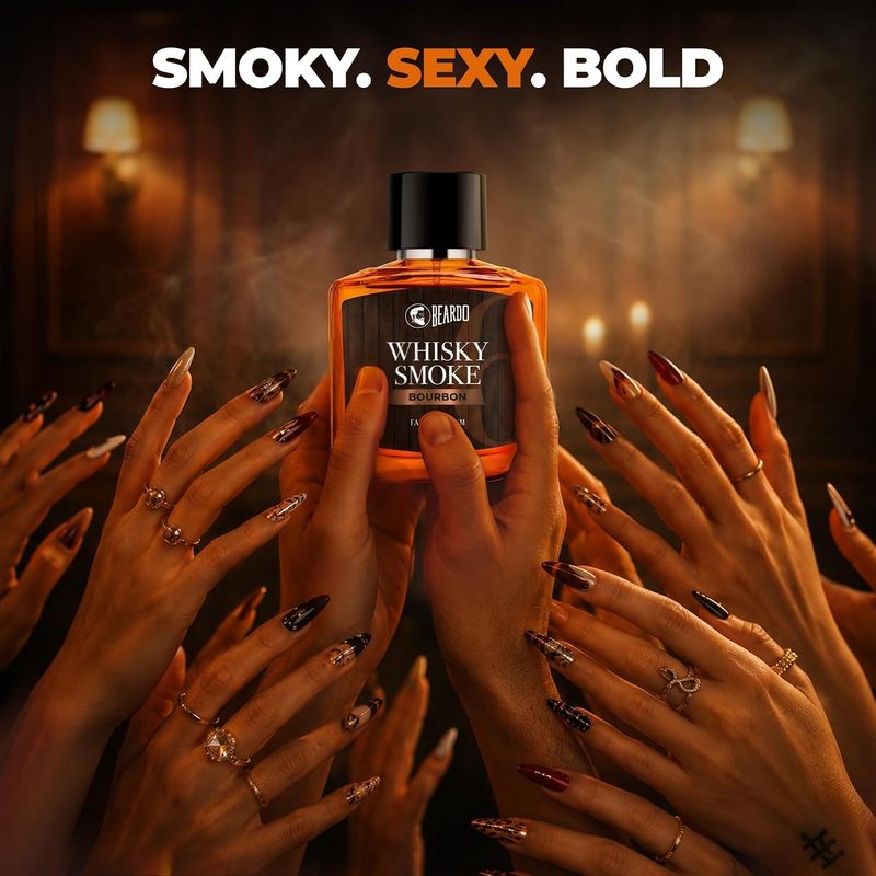 BEARDO Whisky Smoke Bourbon Perfume EDP 50ml - Image 5