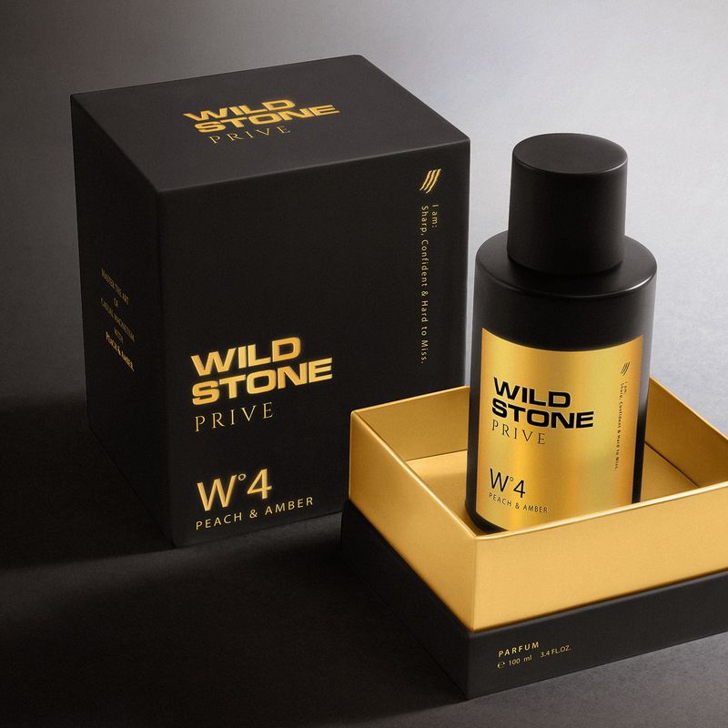 Wild Stone PriveW4 Peach & Amber Parfum 100 ml - Image 3