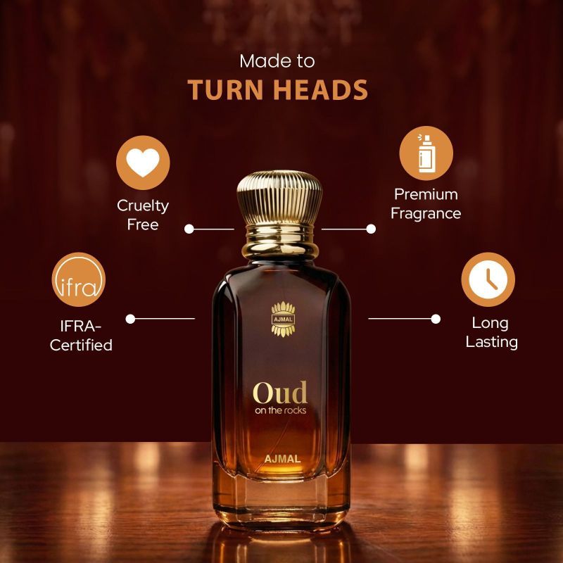 Ajmal Oud On The Rocks Perfume 100ml - Image 5