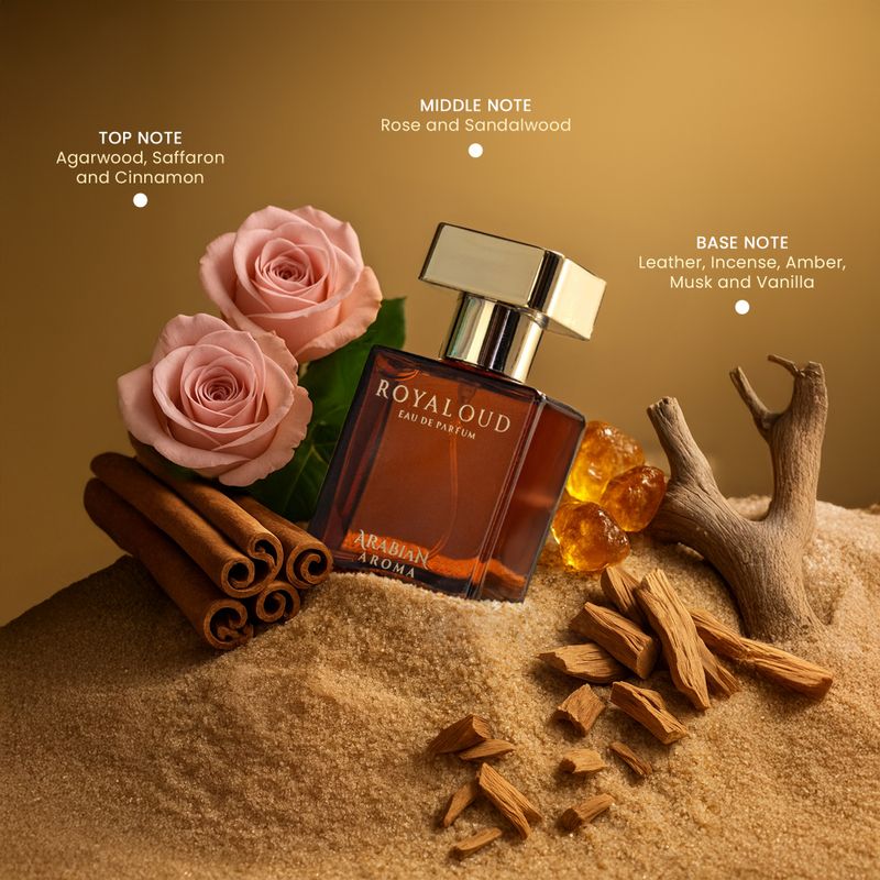 Arabian Aroma Seduction & Royal Oud Perfume 60 ml - Image 3