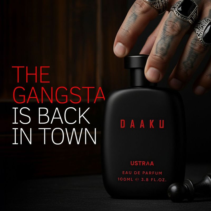 USTRAA Daaku â Strong, Rebel-Inspired Perfume For Men Perfume - 100 ml (For Men) - Image 6