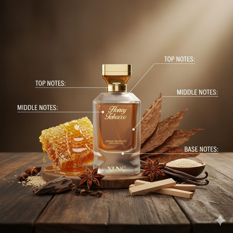 XLNC Honey Tobacco 100 ml Perfume - Image 2