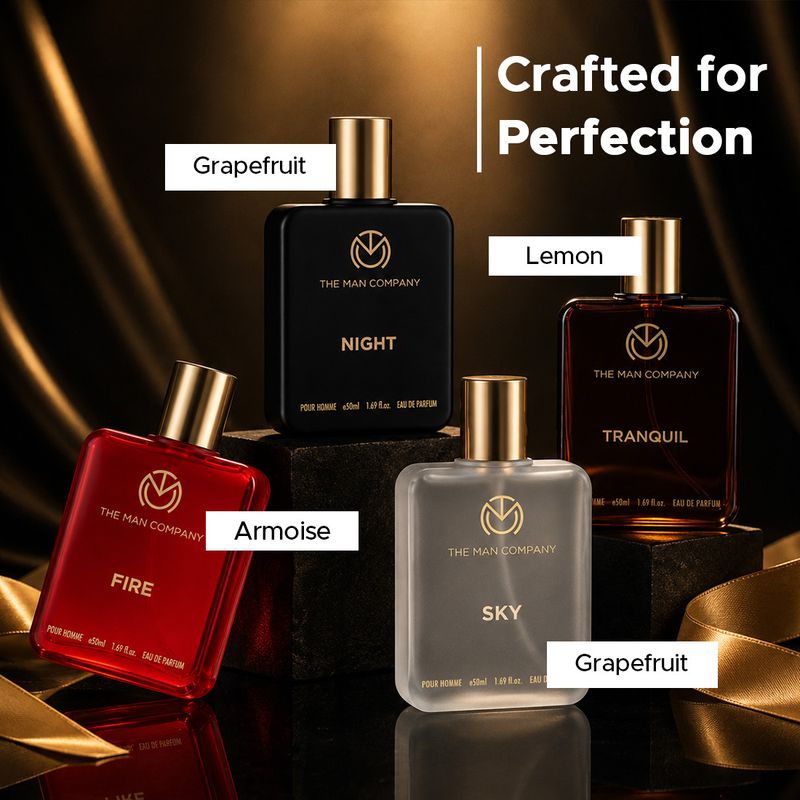The Man Company Luxury Perfume Set 4 Pack of 4 · 50 ml (200 ml total) - Image 5