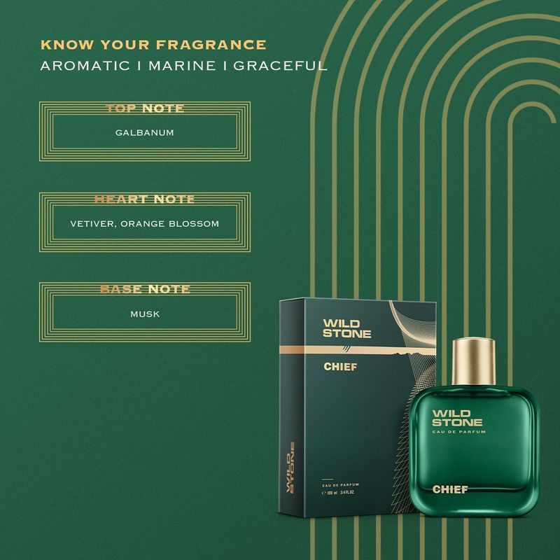 Wild Stone CHIEF Eau de Parfum 100ml - Image 4