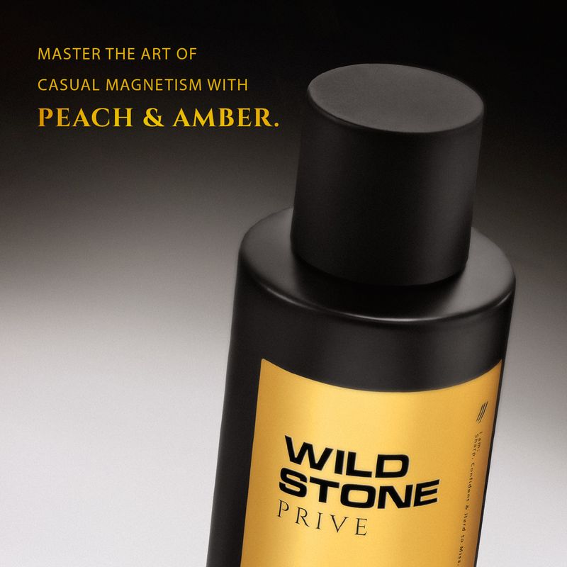 Wild Stone PriveW4 Peach & Amber Parfum 100 ml - Image 4