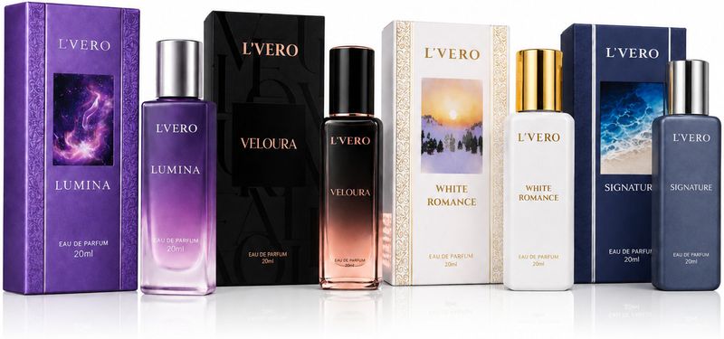 L'vero 4-20ML-SET Eau de Parfum 80 ml - Image 3