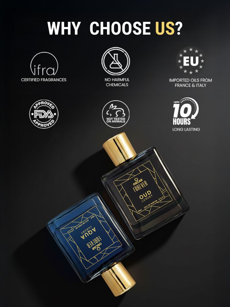 OSCAR Forever Luxury Aqua & Oud Perfume Combo - Image 6
