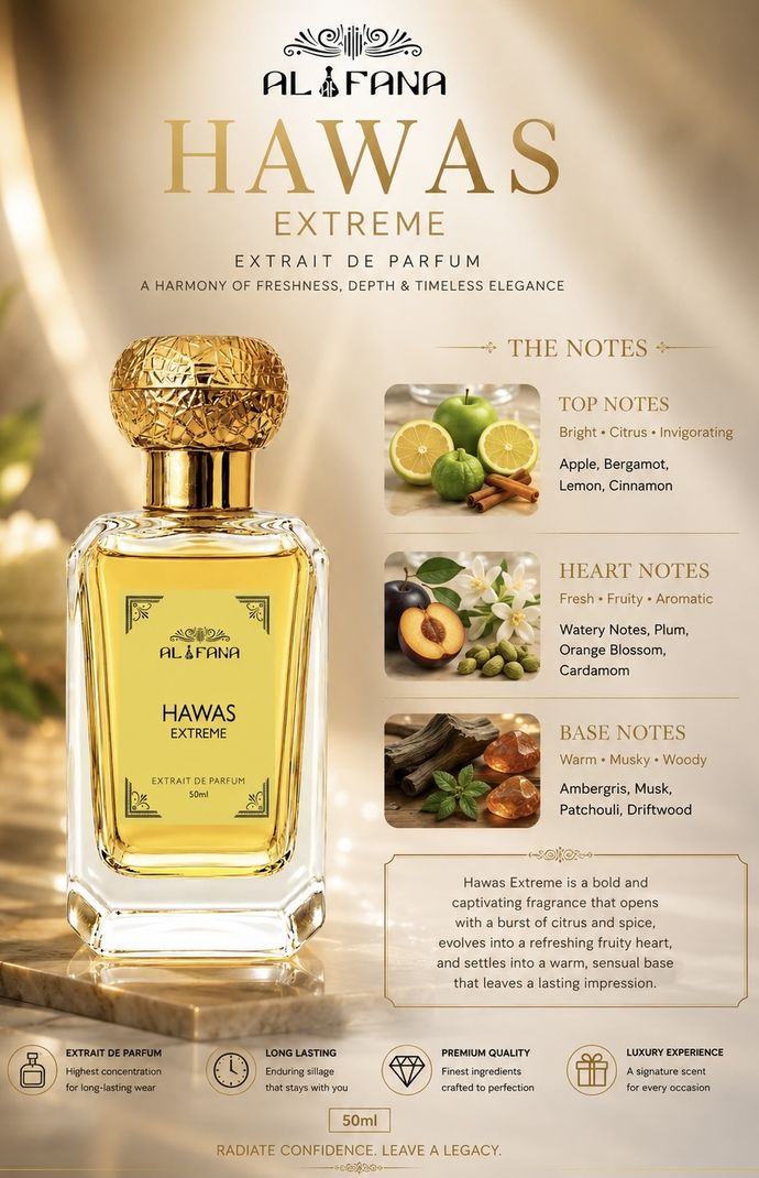 AL FANA Hawas Extreme 50 ml - Image 6