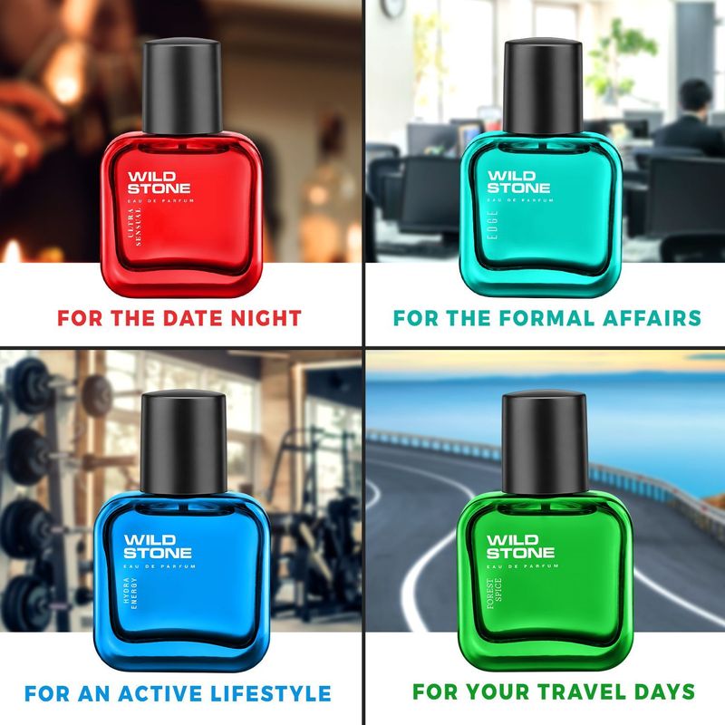 Wild Stone Edge, Forest Spice, Hydra Energy & Ultra Sensual Perfume - Image 6