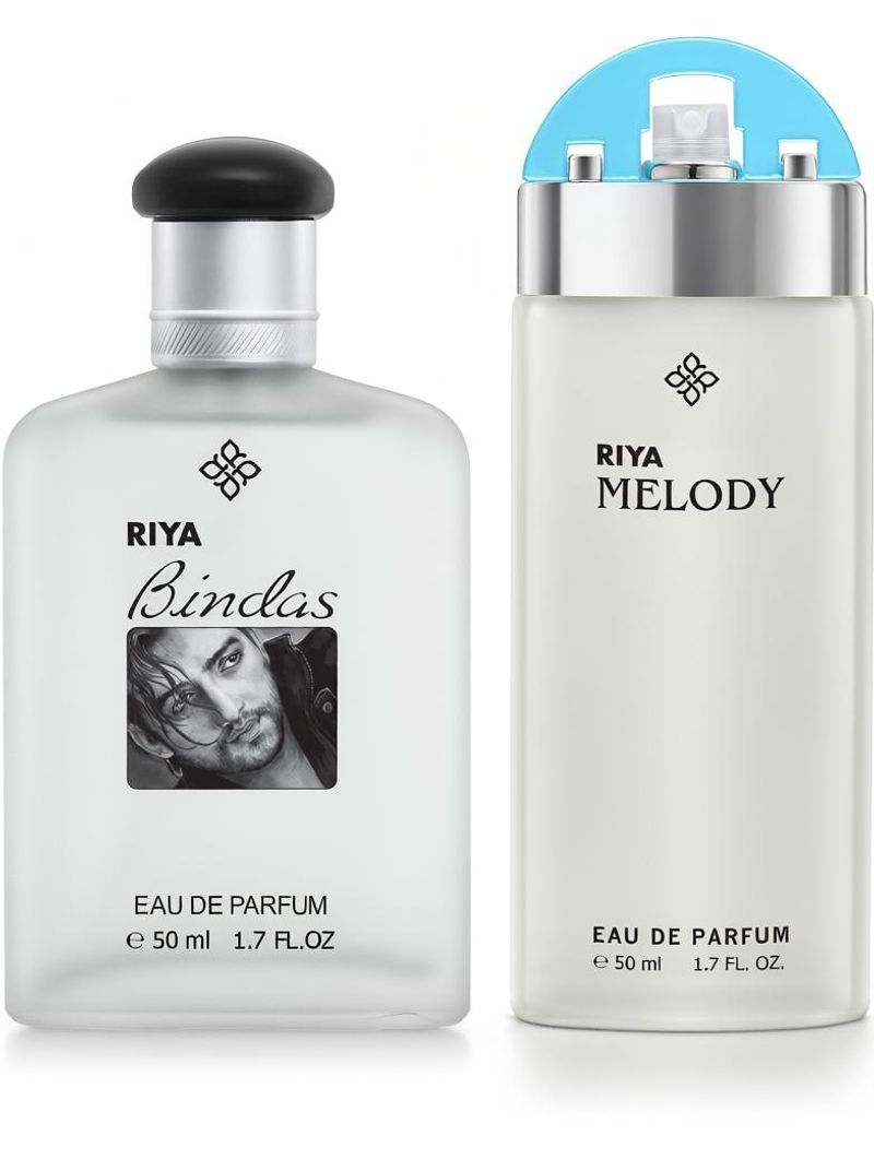 RIYA Melody Sea Green & Bindas Pack of 2 · 100 ml (200 ml total) - Image 2