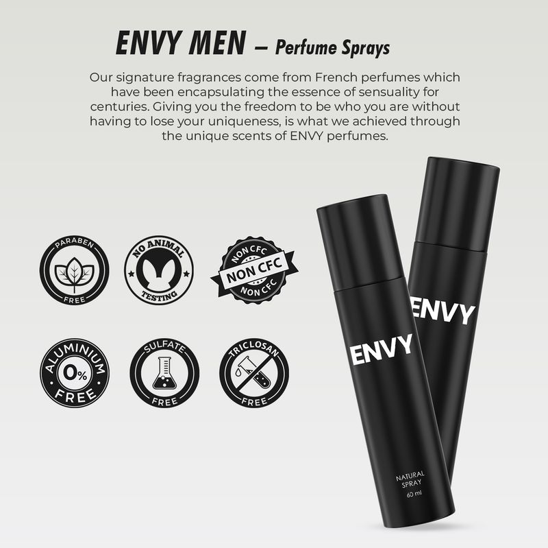 Envy Natural Spray Perfume EDP|Premium & Long Lasting| Eau de Parfum - 120 ml (For Men) - Image 4