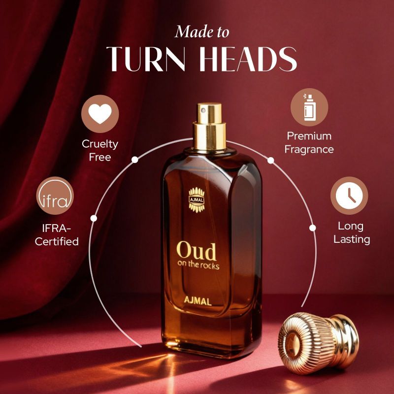 Ajmal Oud On The Rocks Luxury Perfume, 100 ml - Image 5
