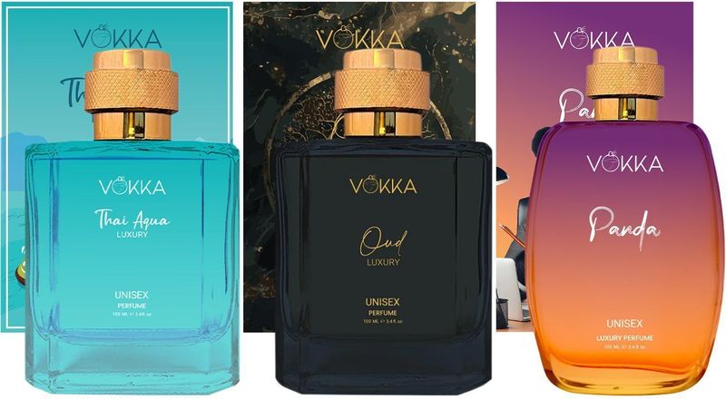 VOKKA Thai Aqua, Oud & Panda Pack of 3 · 100 ml (300 ml total) - Image 2