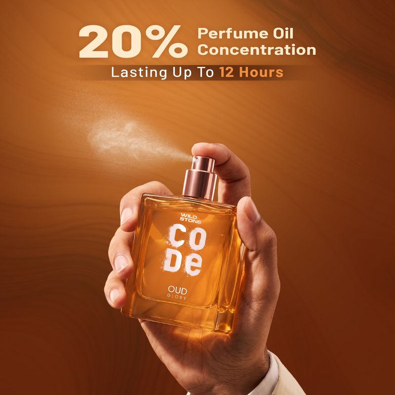 Wild Stone CODE Oud Glory Perfume 100 ml - Image 4