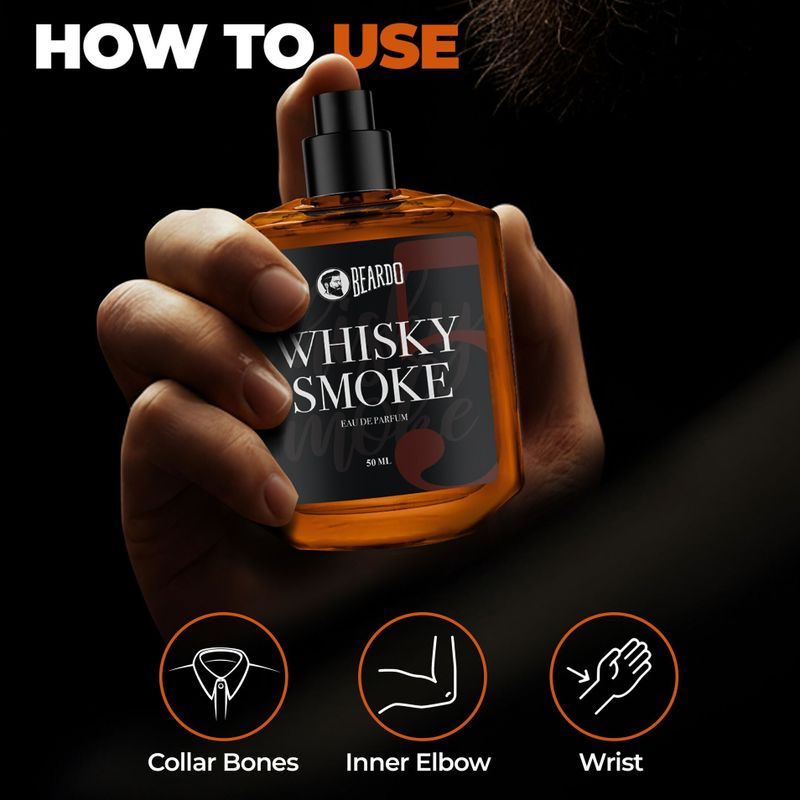 BEARDO Whisky Smoke EDP Perfume 50ml - Image 6