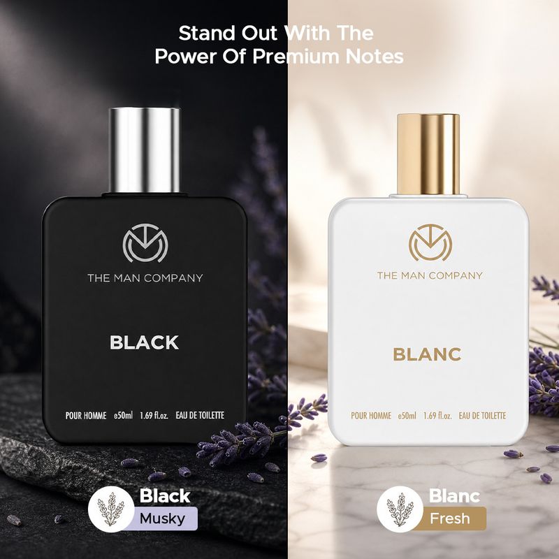 The Man Company Blanc & Black EDT 50ml - Image 3