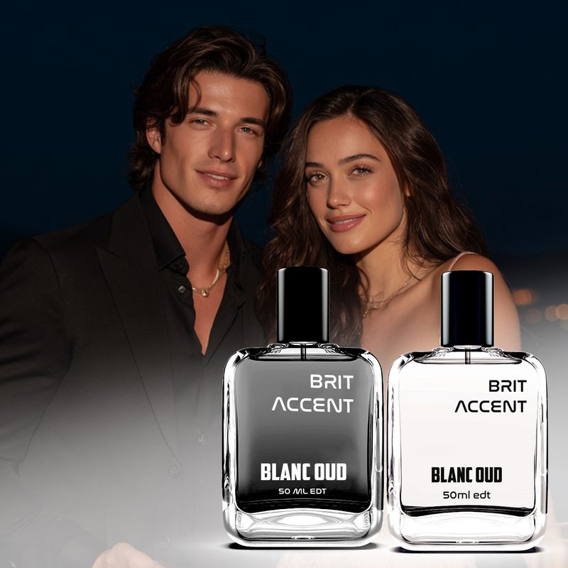 Brit Accent Combo Pack of Perfume Blanc Oud & Noir 100 ml - Image 6