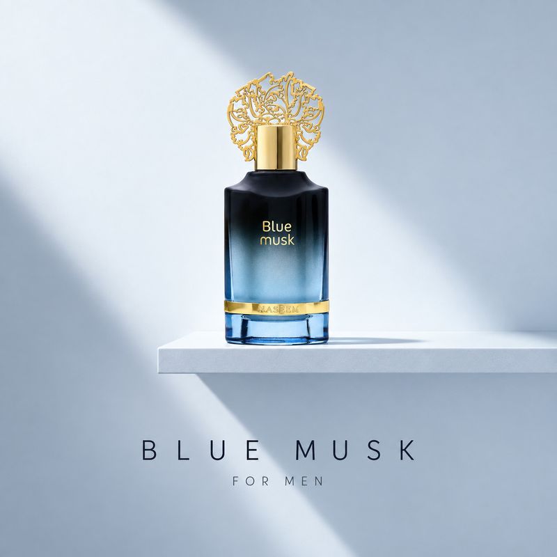 Naseem Blue Musk Aqua Perfume 55ml - Image 3