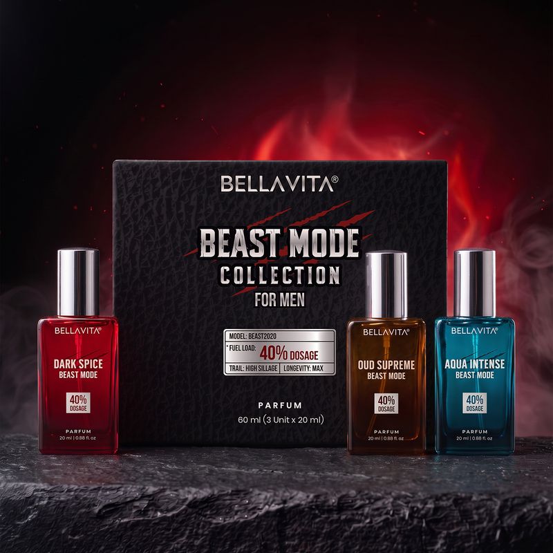 BELLAVITA Beast Mode Perfume Pack of 3 · 20 ml (60 ml total) - Image 2