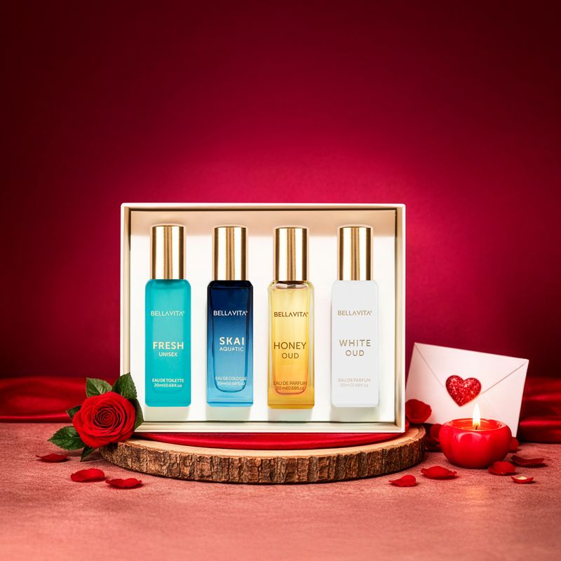BELLAVITA Luxury Unisex Perfume Gift Pack of 4 · 20 ml (80 ml total) - Image 3