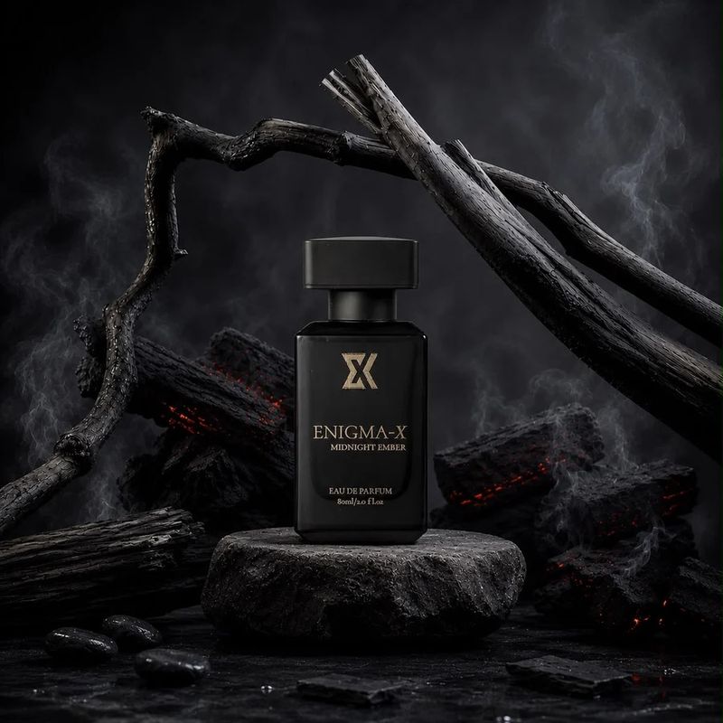 ENIGMAX Midnight Ember Perfume | Premium Long-Lasting Unisex EDP Perfume for Daily Wear Eau de Parfum - 80 ml (For Men & Women) - Image 4