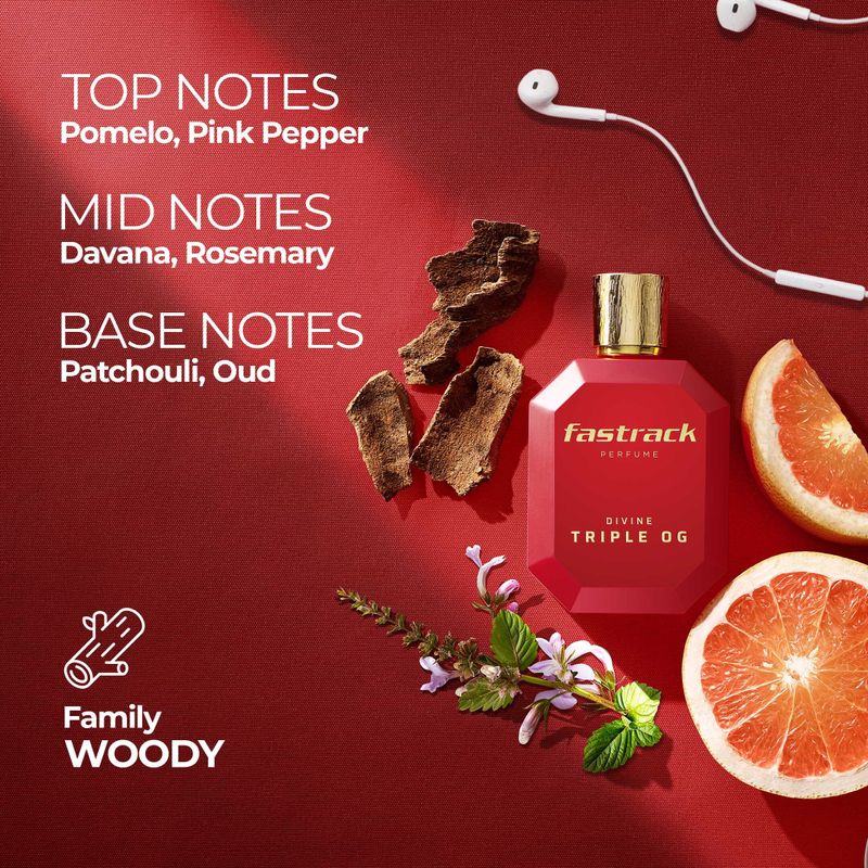 Fastrack DIVINE Triple OG 100 ml EDP - Image 3