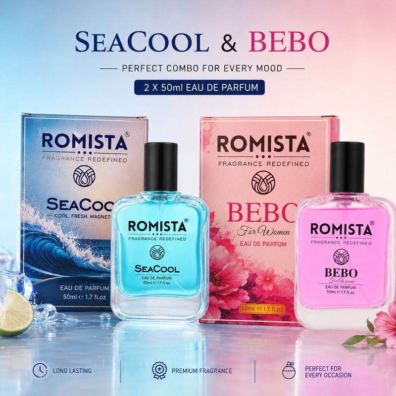 Romista 100ml Combo Pack of 2 Perfume Pack of 2 · 50 ml (100 ml total) - Image 2