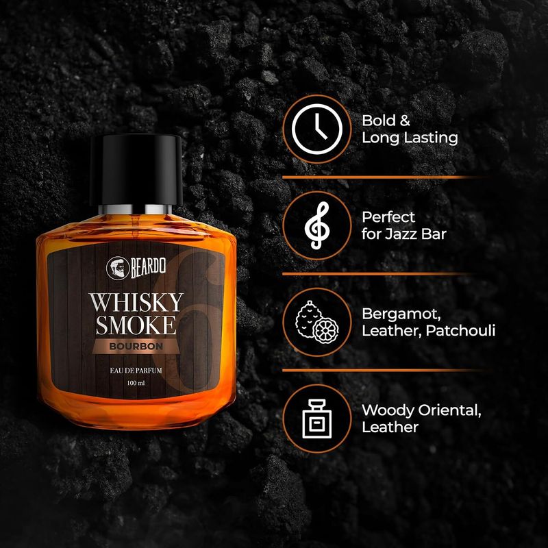 BEARDO Whisky Smoke Bourbon Perfume EDP 50ml - Image 6