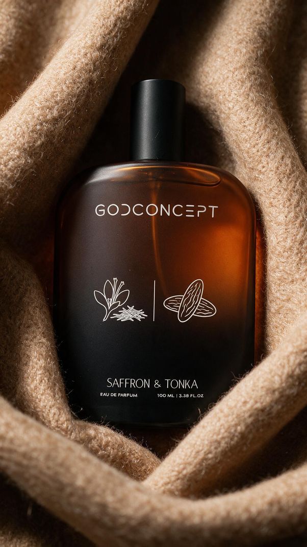 GodConcept Saffron & Tonka 100 Eau de Parfum 100ml - Image 4