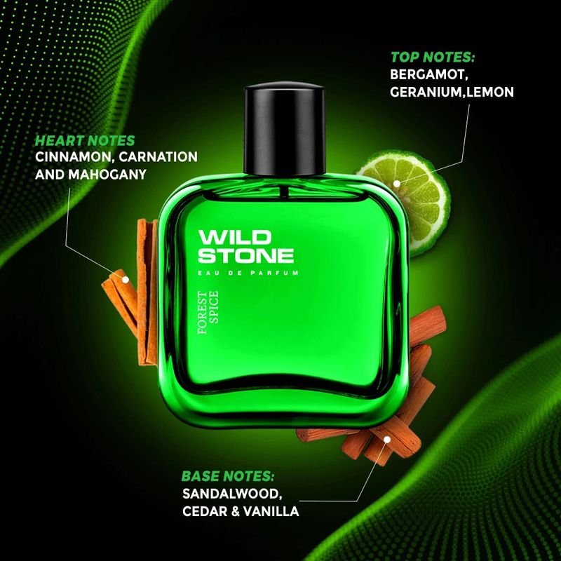 Wild Stone Forest Spice 100ml Eau de Parfume - Image 3