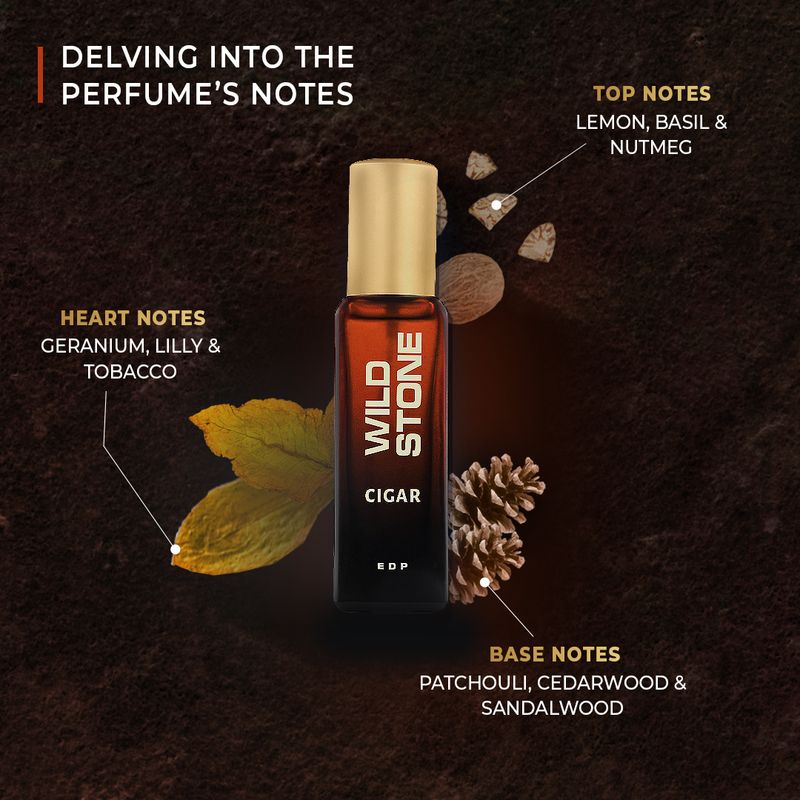 Wild Stone Whisky, Cigar & Ammo Perfume 20 ml - Image 3
