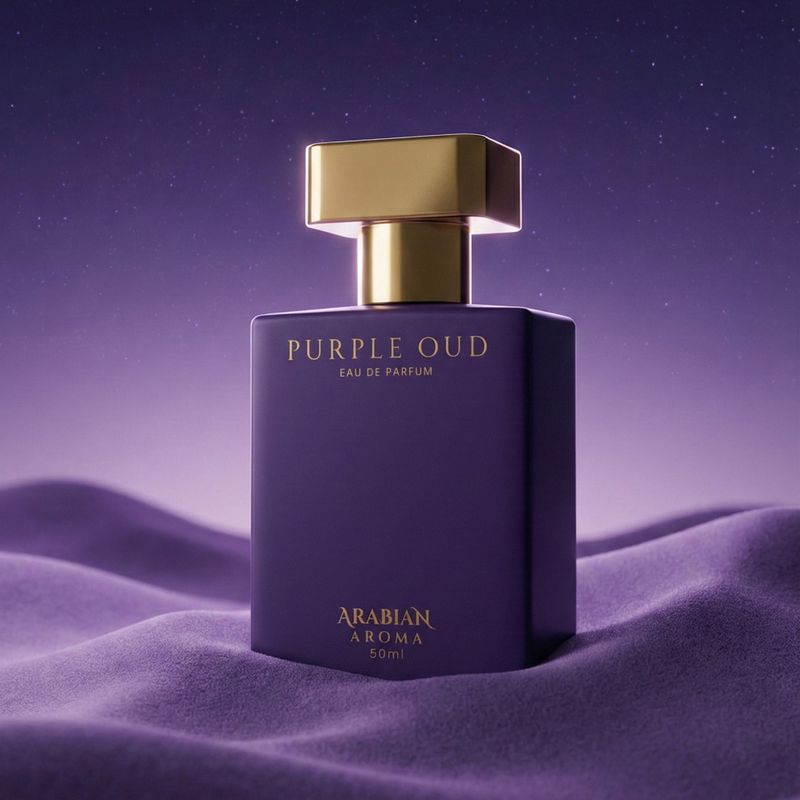 Arabian Aroma Purple Oud Perfume 50ml - Image 3