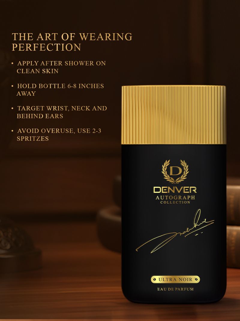 DENVER SRK Autograph Ultra Noir Perfume 60 ml - Image 6