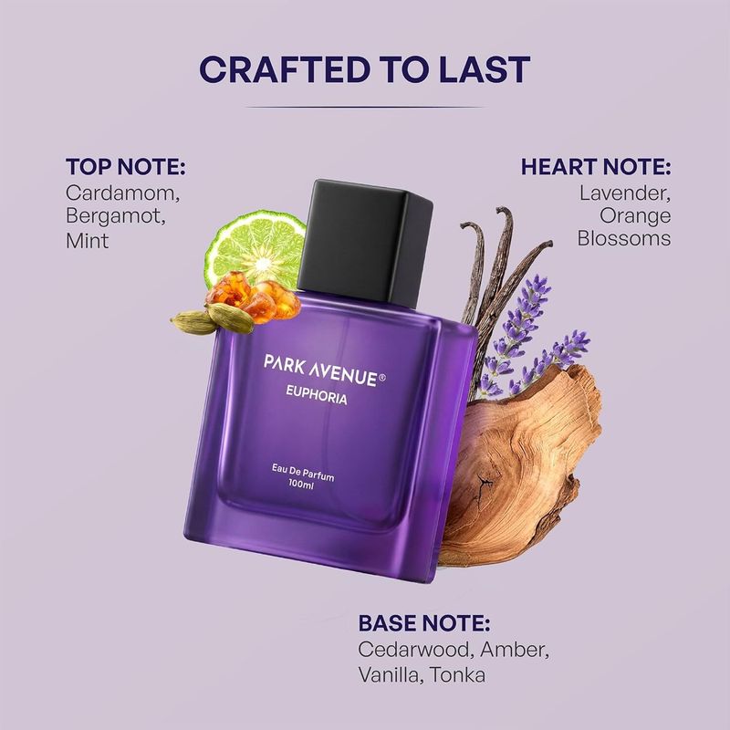 Park Avenue EDP Perfume Euphoria 110ml 100 ml - Image 6