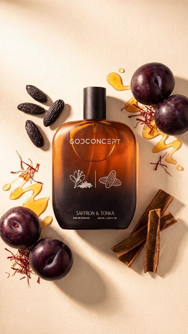 GodConcept Saffron & Tonka 100 Eau de Parfum 100ml - Image 3