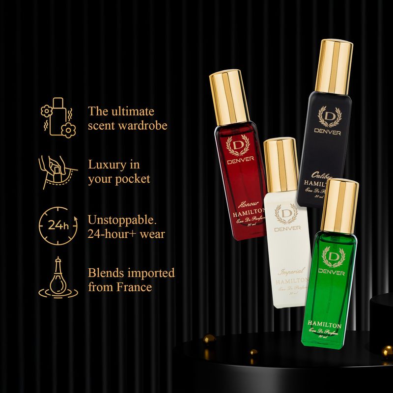 DENVER Hamilton EDP 20ml x 4 Pack - Image 6