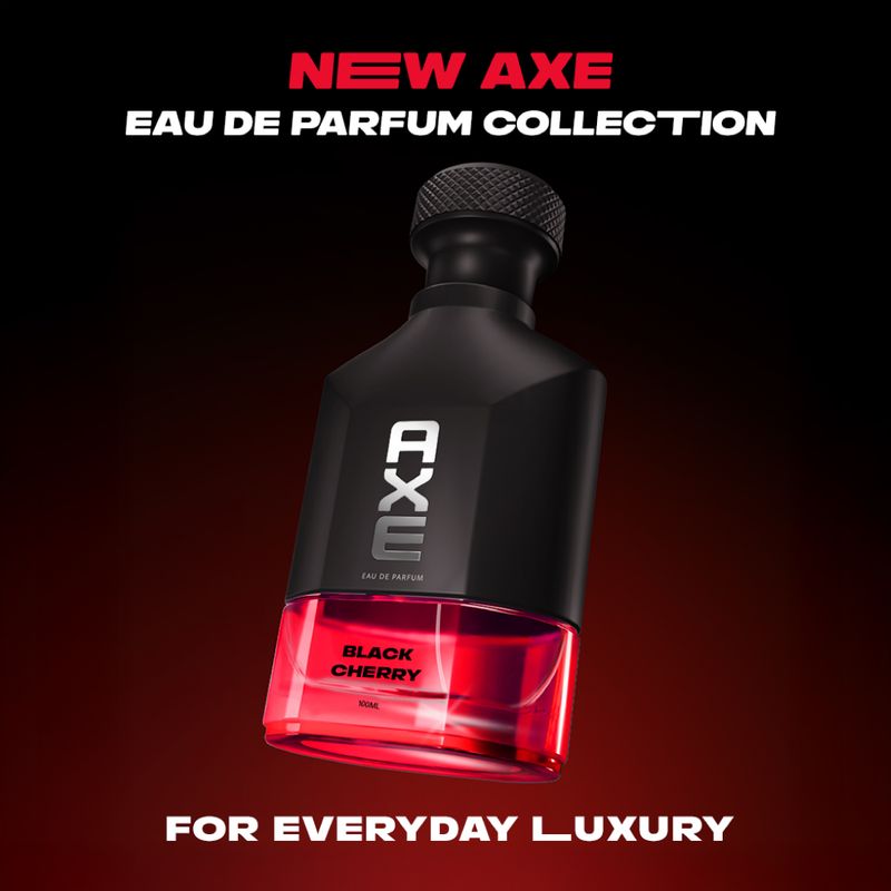 AXE Strong Perfume for Men Black Cherry Woody Fragrance 12Hr Long Lasting Eau de Parfum - 100 ml (For Men) - Image 5