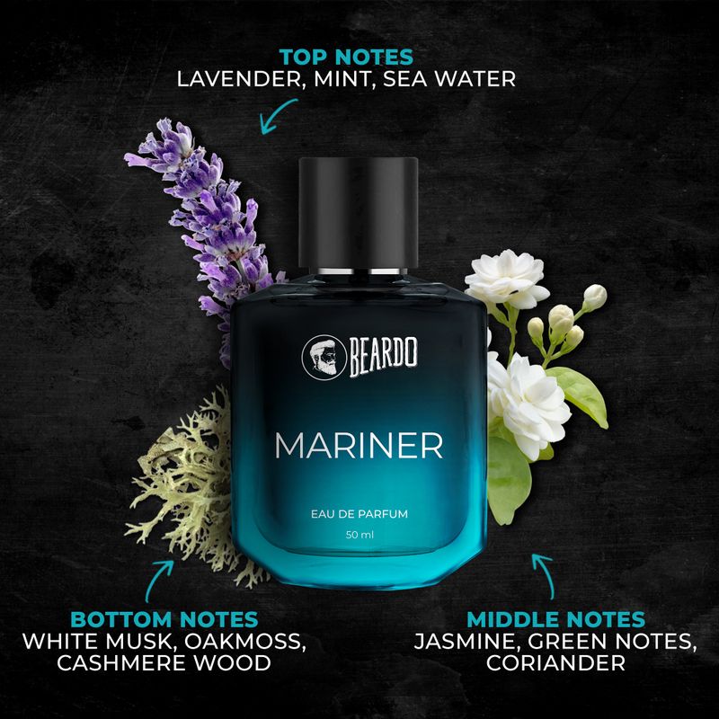 BEARDO Marine, GodFather, Whiskey Smoke EDP Set of 3 Pack of 3 - Image 3