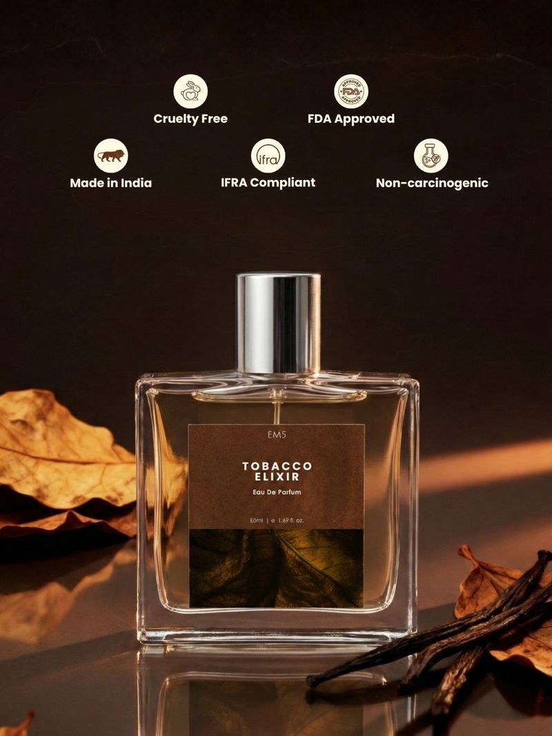 Em5 Tobacco Elixir EDP Perfume for Men 50 ml - Image 4