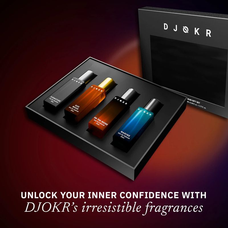 DJOKR Perfume Gift Set 4x20ml Pack of 4 · 20 ml (80 ml total) - Image 6