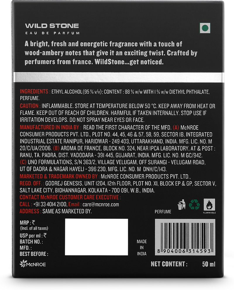 Wild Stone Red Perfume for Men 50 ml - Image 6