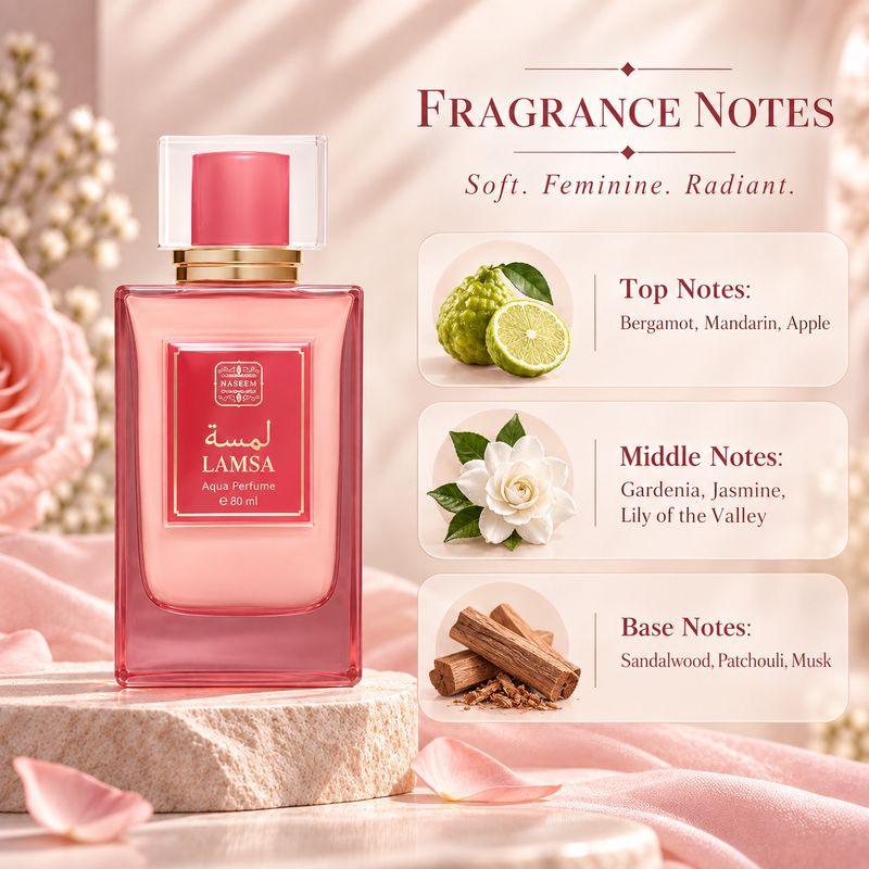 Naseem Lamsa Aqua Parfum 80 ml - Image 4