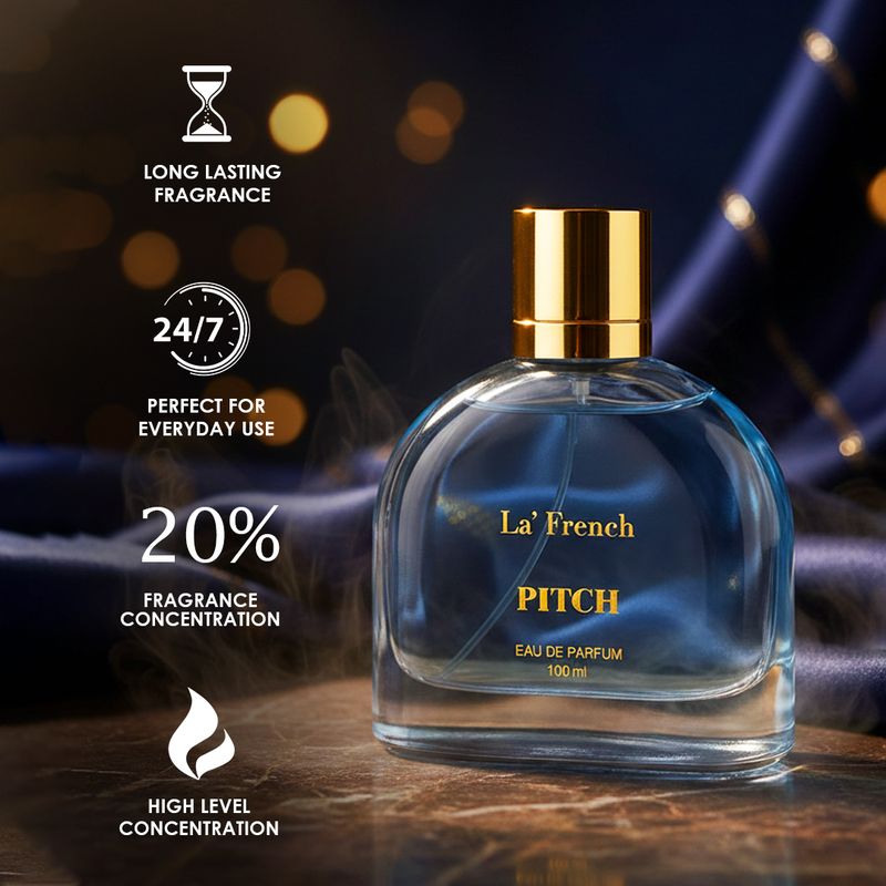 La French Pitch Unisex Perfume 100 ml - Image 4