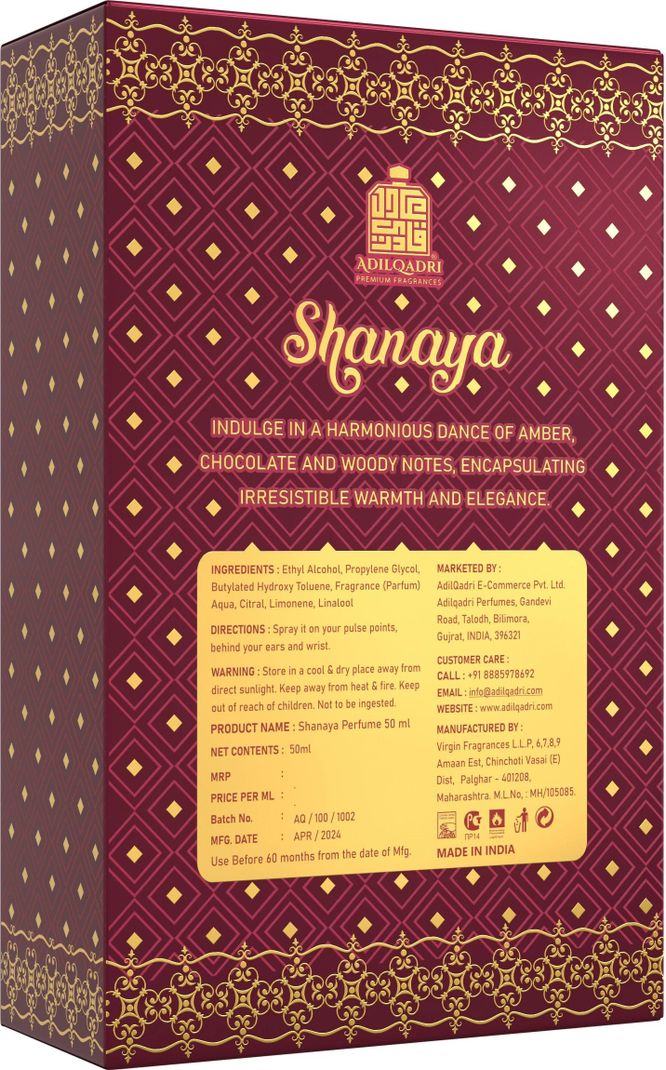 Adilqadri Shanaya Eau de Parfum 50ml - Image 5