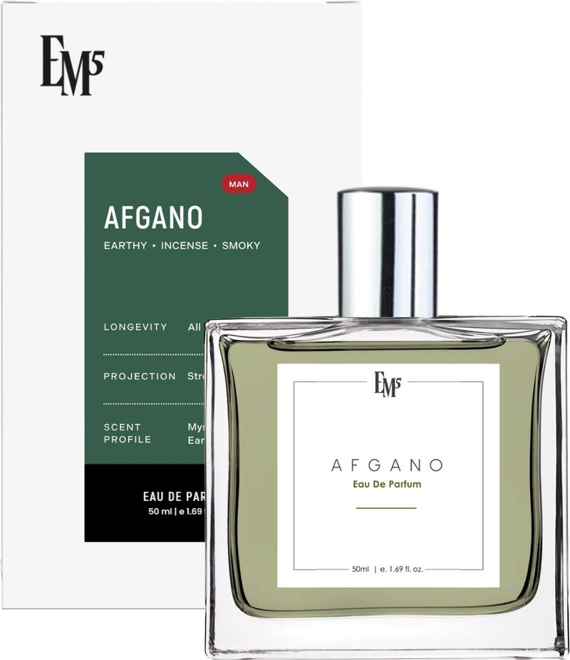 Em5 Afgano Amber Smoky Oud Wood Fragrance - Image 3
