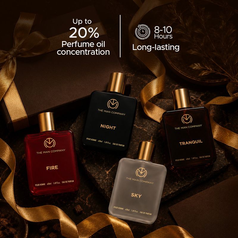 The Man Company Luxury Perfume Set 4 Pack of 4 · 50 ml (200 ml total) - Image 6