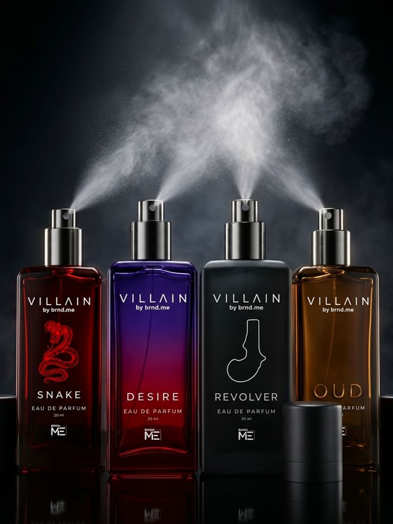 VILLAIN Alpha Collection Perfume Gift Pack of 4 · 20 ml (80 ml total) - Image 3