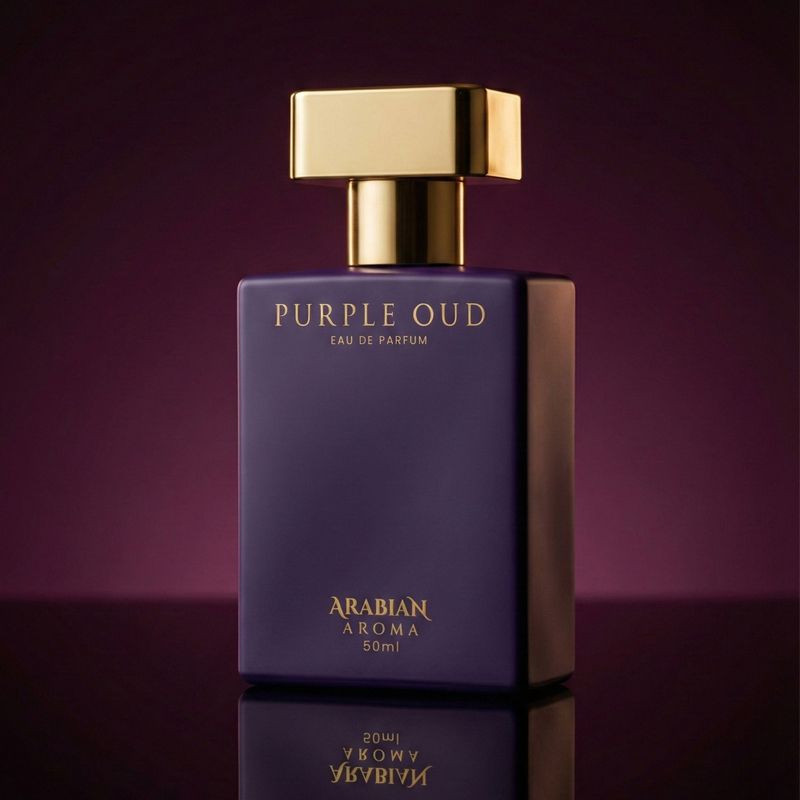 Arabian Aroma Purple Oud Perfume 50ml - Image 4