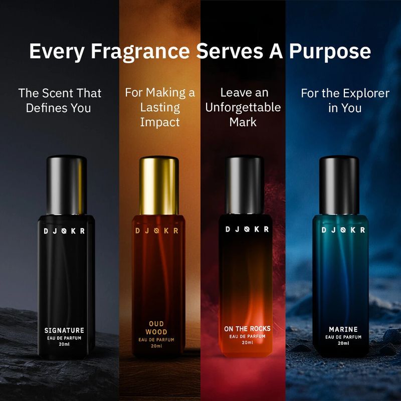 DJOKR Perfume Gift Set 4x20ml Pack of 4 · 20 ml (80 ml total) - Image 4